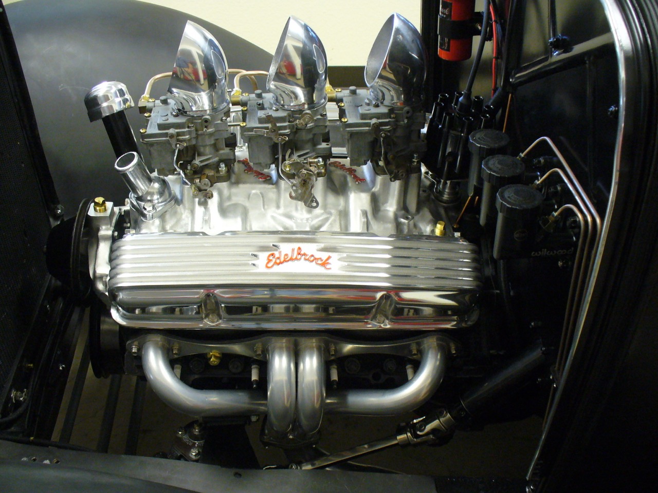 eV8 SBC electric small block conversion — front view