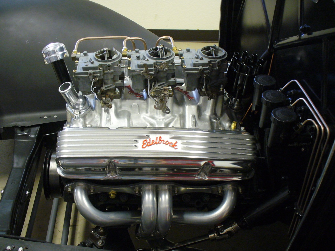 eV8 SBC electric small block conversion — side view