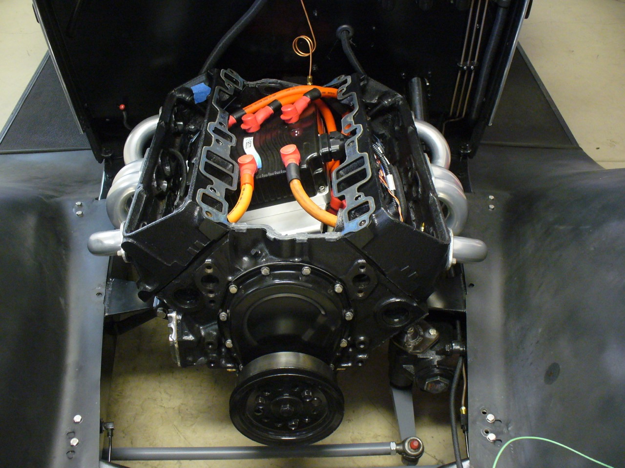 eV8 SBC electric conversion — cylinder head accessory holes