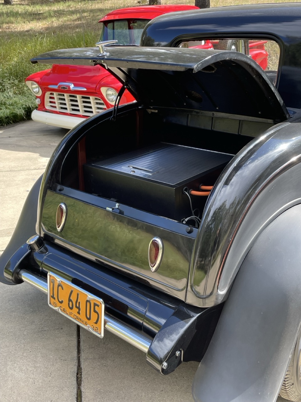 Battery pack installed in an eV8 electric conversion