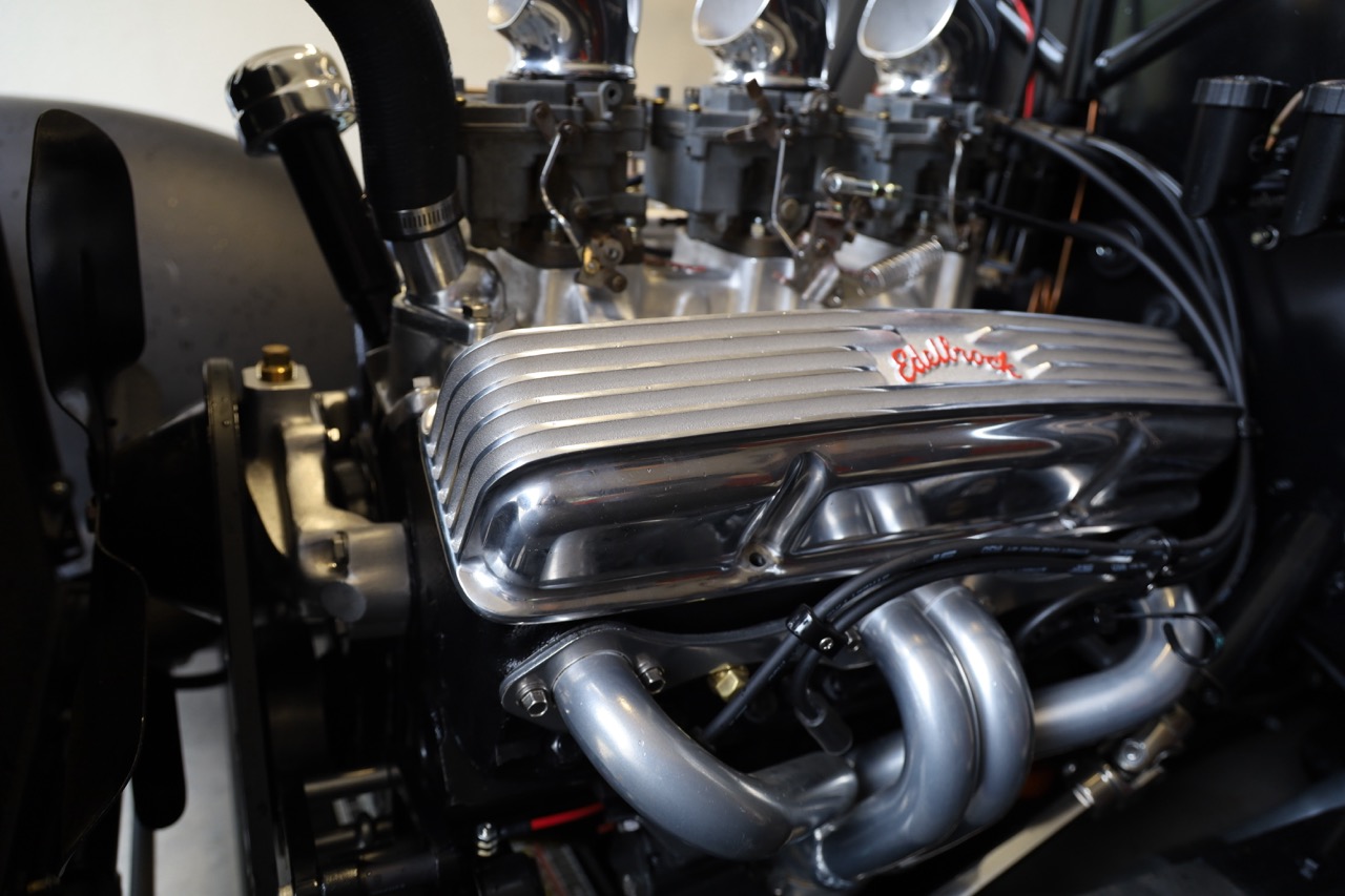 eV8 electric small block conversion unit — front view