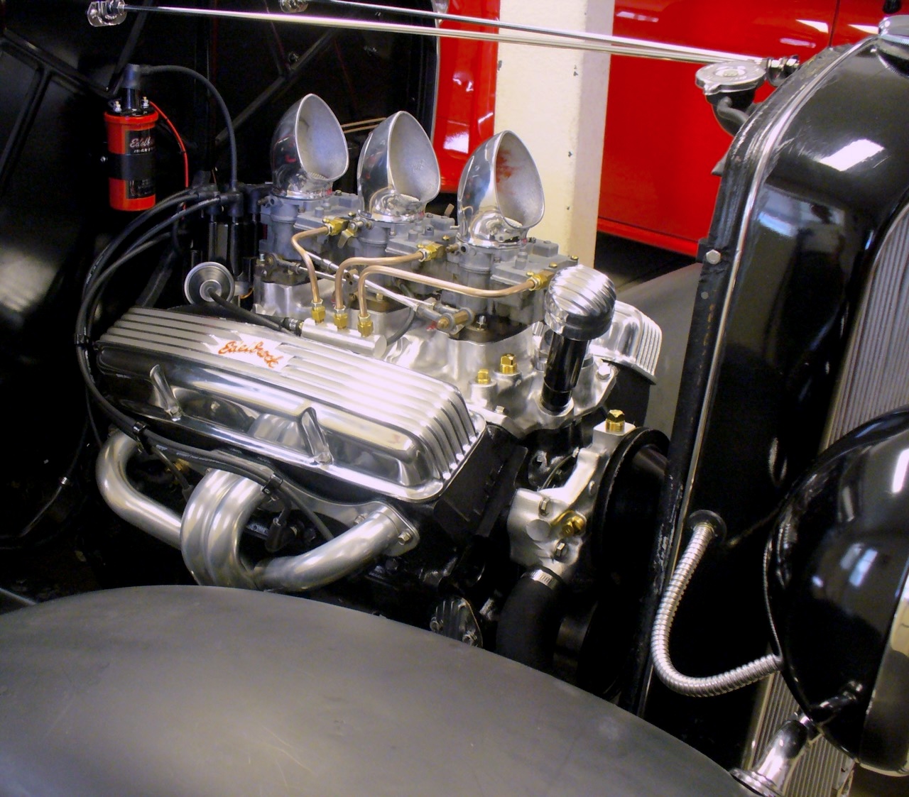 The eV8 electric engine — a complete small block conversion unit